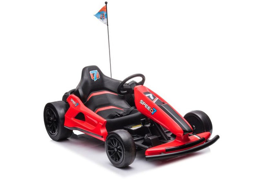 A035 Drift Red Battery Go-Kart