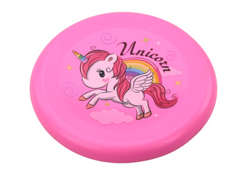 Latający Dysk Frisbee Jednorożec Różowy 20cm
