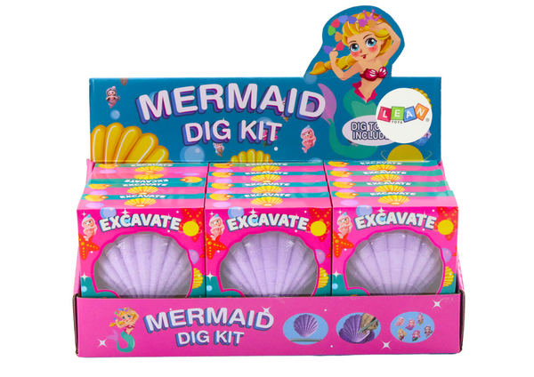 Archäologisches Set Meerjungfrau im Muschelmeißelpinsel