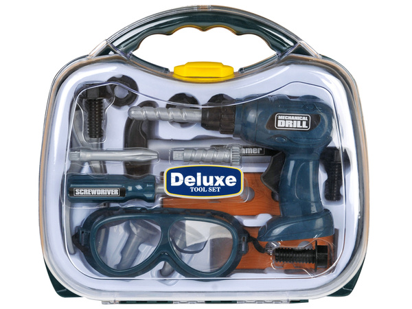 DIY Grüner Koffer Werkzeugsatz Schrauben