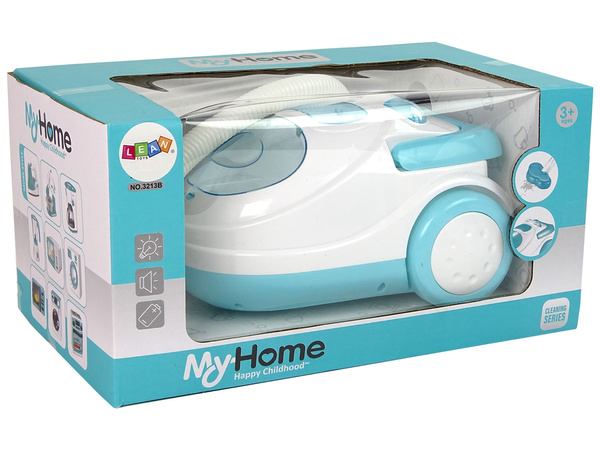 Battery Vacuum Cleaner Blue Styrofoam Balls Sound