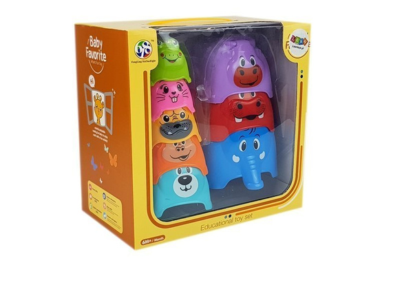 Pyramide für ein Baby Tierbecher