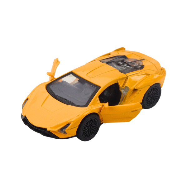 Metall-Sportwagen mit motorisierten Lichtern und Soundmix