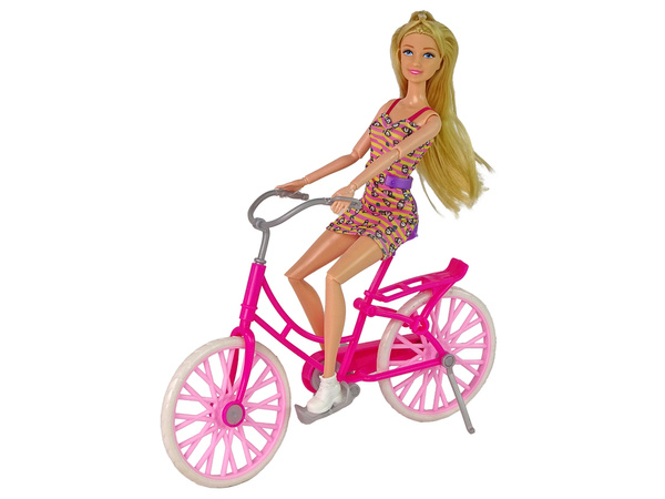 Doll on a Bicycle Pink