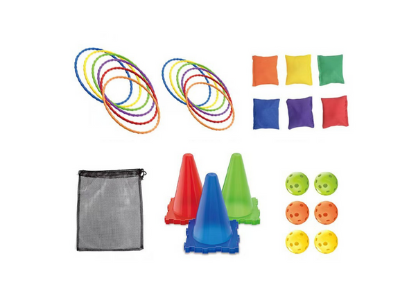 Set of Sports Skill Games Throw to the Target 3in1