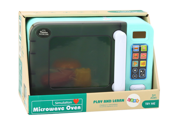 Toy Microwave Oven Turquoise Microwave Accessories