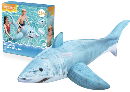 Inflatable Shark Mattress 183 x 102 cm Bestway 41405