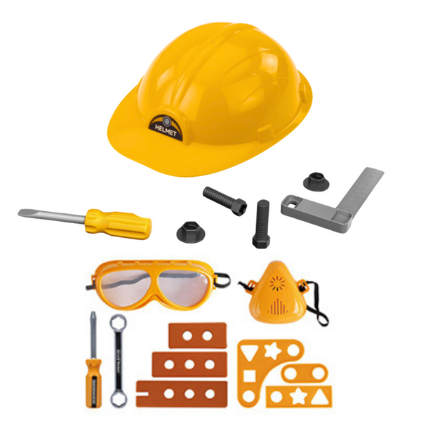 DIY-Werkzeugsatz, Drucklufthammer, batteriebetrieben, 21-teilig