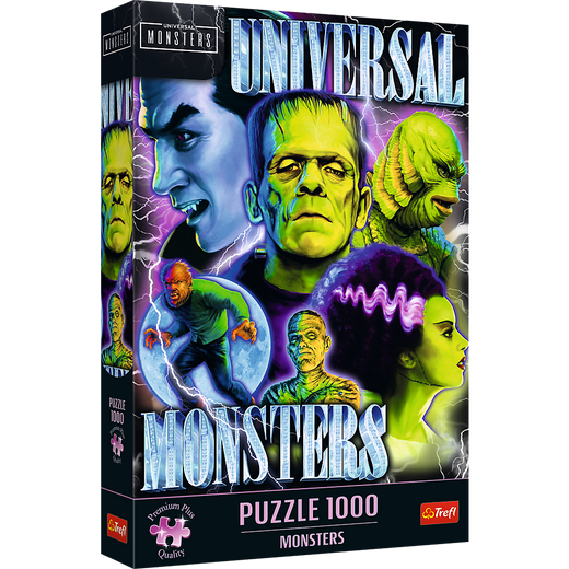 Puzzle – 1000 Premium Plus – Monster Trefl 12070