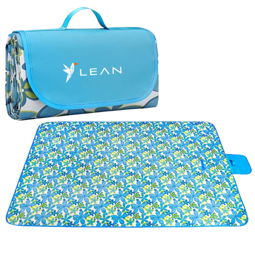 Picnic Beach Blanket Foldable LEAN Patterns 150 x 200cm
