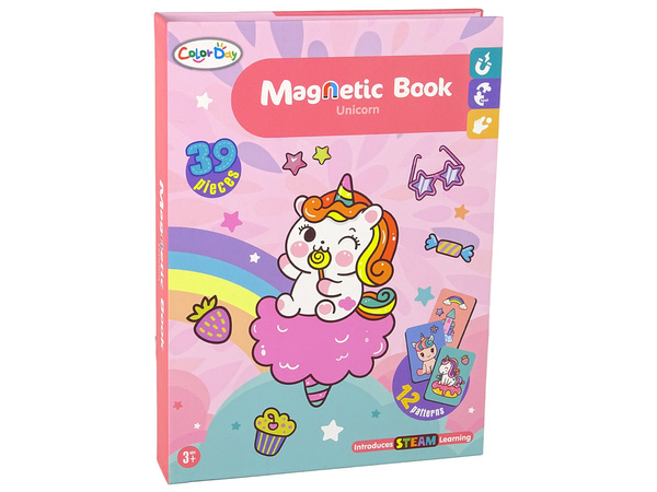 Magnetisches Puzzle Buch Einhörner Puzzles Karten