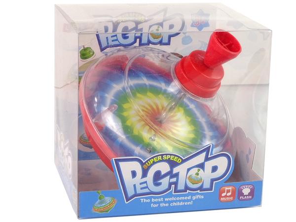 Spinning Wheel Toy Colours Diodes Music