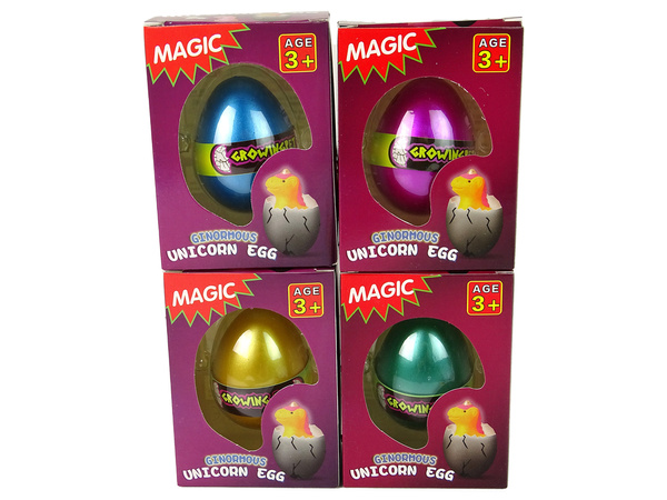 Unicorn Egg Growing In Water 6cm 4 Colors