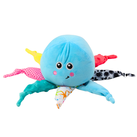 Plüsch Oktopus Schlafender Kuscheltier Licht Sound Blau