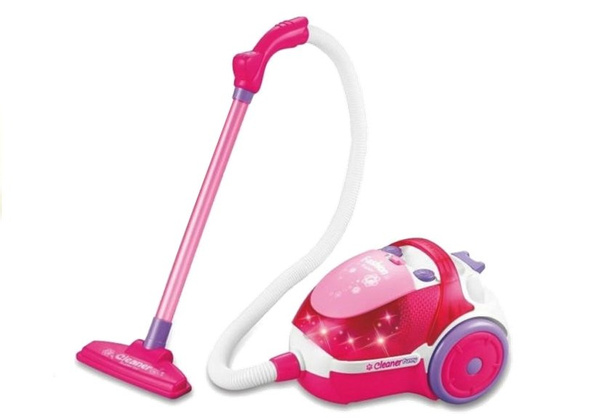 Kids Vacuum Cleaner With Realistic Sound Effects And Sucking Function