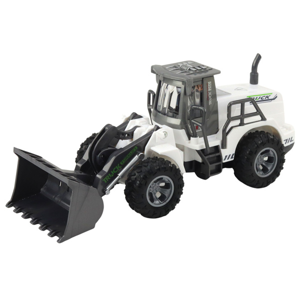 Remote Controlled Construction Excavator RC Lights White 1:30