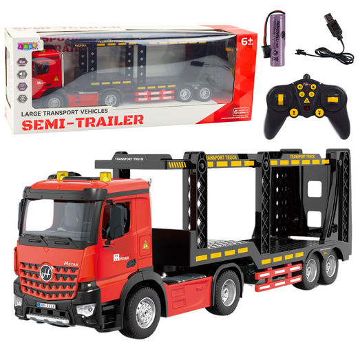 Großer Lora Ferngesteuerter RC Abschleppwagen 2,4G 6CH Rot