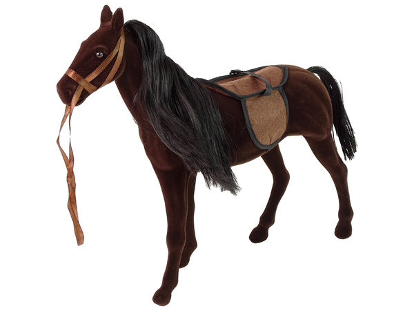 Brown Horse Figurine Combing Accessories