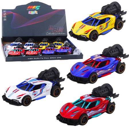 Sports Car With Lights, Sounds, Smoke Effect 1:36 Mix