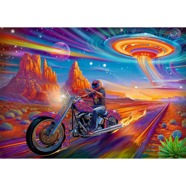 Puzzle - 1000 - Verrückte Fahrt FSC Mix 70% 10930