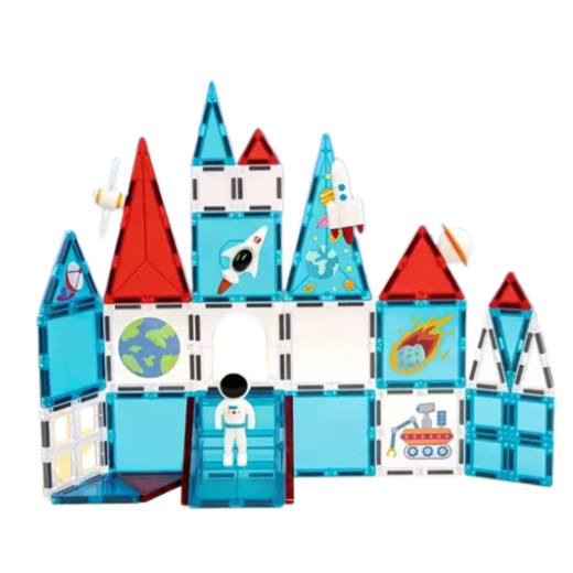 Magnetische Weltraumfenster-Bausteine, 58 Stk.