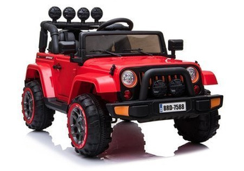 Kinderfahrzeug Jeep BRD-7588 Rot