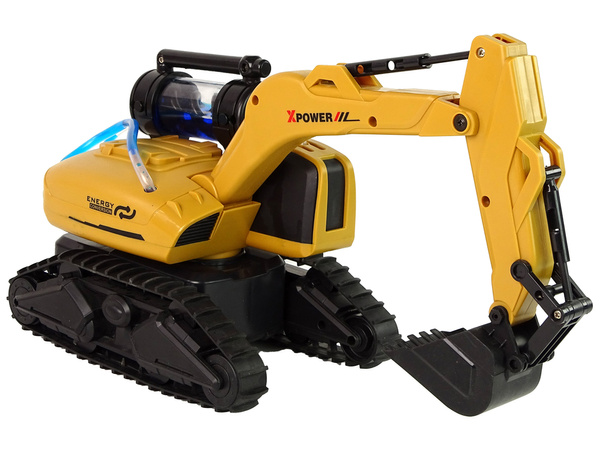 Large Remote Controlled Yellow Crawler Excavator