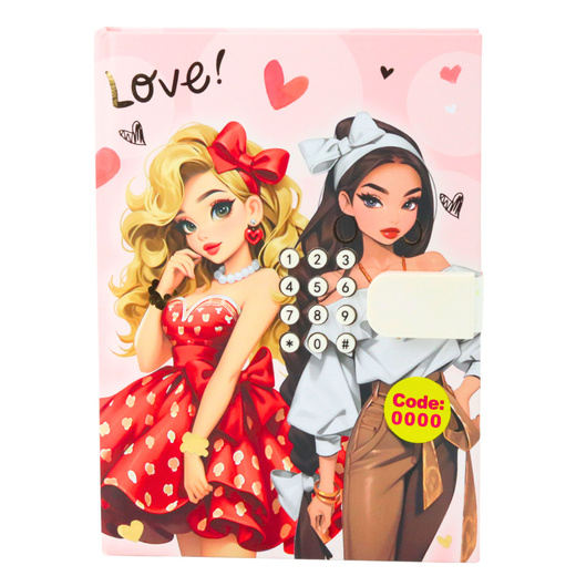 Pamiętnik Notatnik Dziewczęcy Na Kod Melodie Kolorowe Strony Serduszka