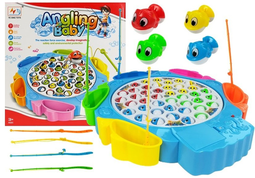 Skill Game Fishing 4 Rods Blue