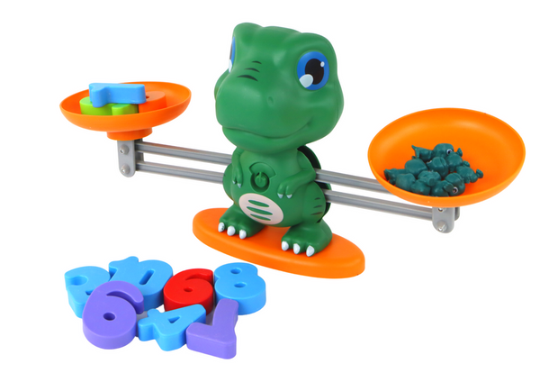 Educational Toy Dinosaur Scales Mathematical Operations