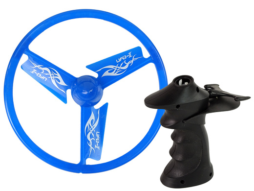 Flying Disc Ufo Launcher Blue