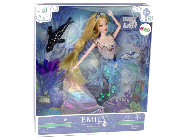 Emily the Mermaid Baby Doll Green Accessories