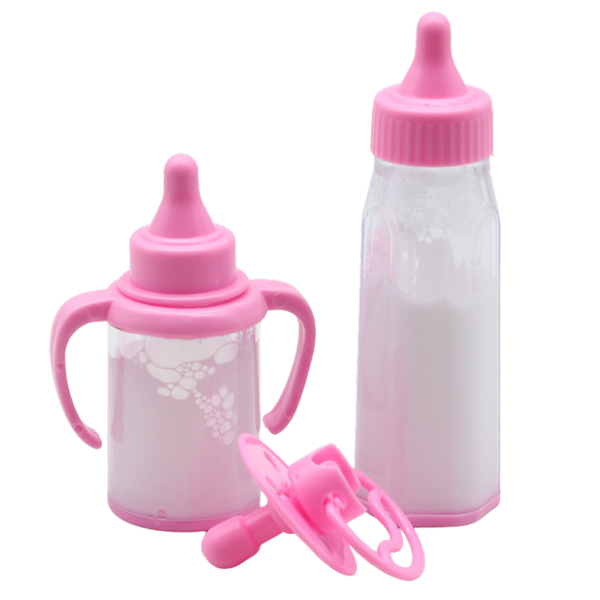 Baby Dolls Bottles Disappearing Milk Pacifier Set