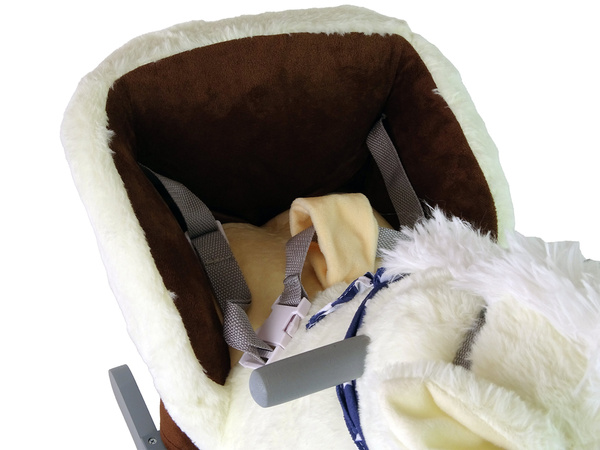 Kleines Einhorn Schaukelpferd 48 cm