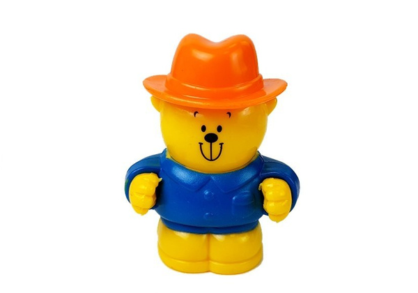 Traktor mit Anhänger, Tiere für Babys auf Batterien mit Sound