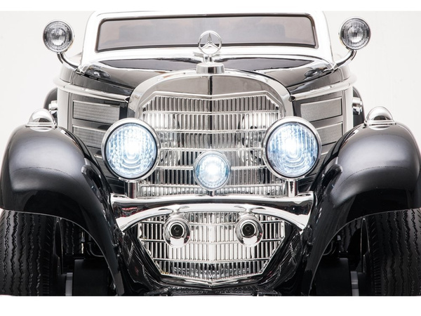 Elektro-Aufsitzauto Mercedes 540K Schwarz