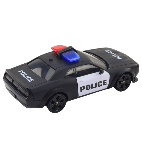 Sport-Drift-Auto mit austauschbaren Rädern, ferngesteuerter RC-4WD-Polizei