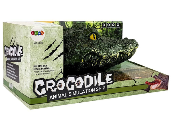 Crocodile Head Remote Controlled Boat 2.4G Range 50 m