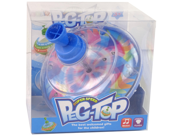 Spinning Wheel Toy Colours Diodes Music