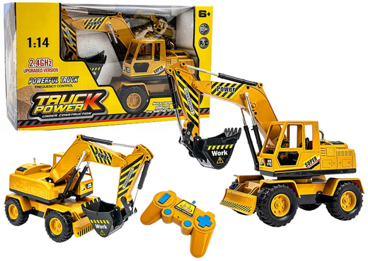 Remote Controlled Excavator Bulldozer RC Construction Vehicle 1:14