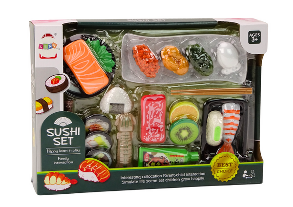 Sushi Set Shrimp Accessories For Children Toy 22 pieces.