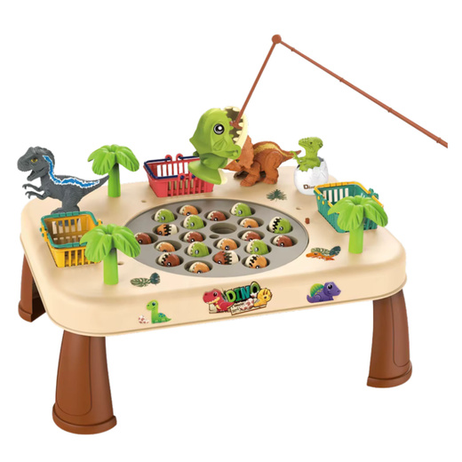 Electric Dinosaur Catching Table with Rotating Sounds