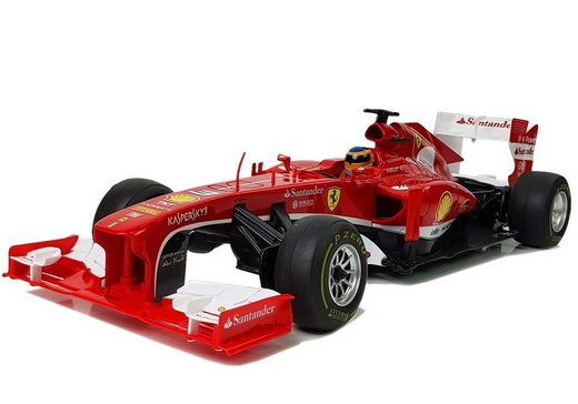 Funkgesteuerter F1 Bolid Ferrari F138 Rot 1:12 2.4G