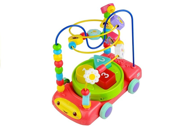 Motorikschleife 3in1 Auto Motorikspiel Spielzeug für Babys