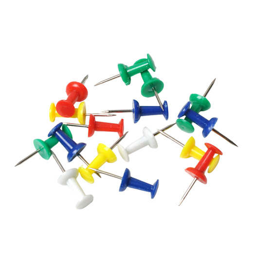 Set bunte Pinnwände für Korktafeln, Büro und Schule, 40-tlg.