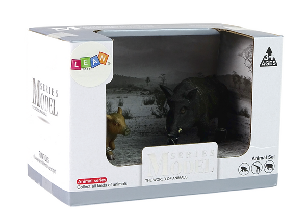 2er-Set Wildschwein mit Jungtier Serie Waldtiere