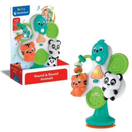 Happy Animal Carousel (Polish Language) Clementoni 17952