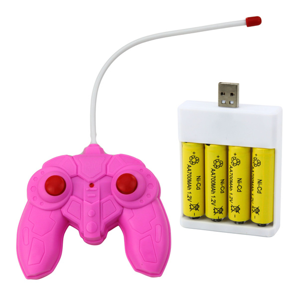 Ferngesteuertes Auto RC Cabrio für Puppen Rosa