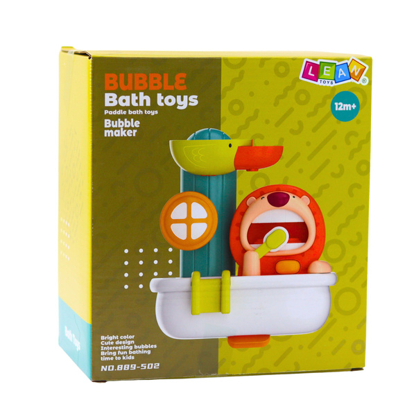 Bath Toy Foam Machine Lion Duck