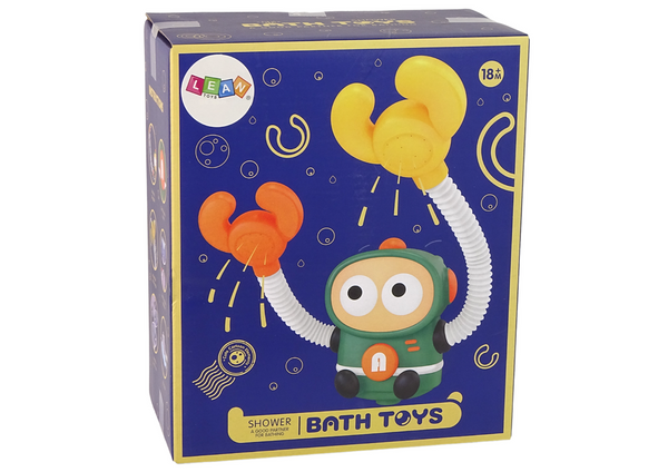 Badespielzeug Kosmonaut Teddybär Batterie Dusche